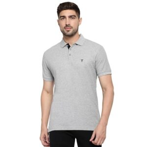 Men's Cotton Regular Fit Athleisure Colour Fresh Polo T-Shirt - 100% Combed - Moisture Wicking, Ultra Soft